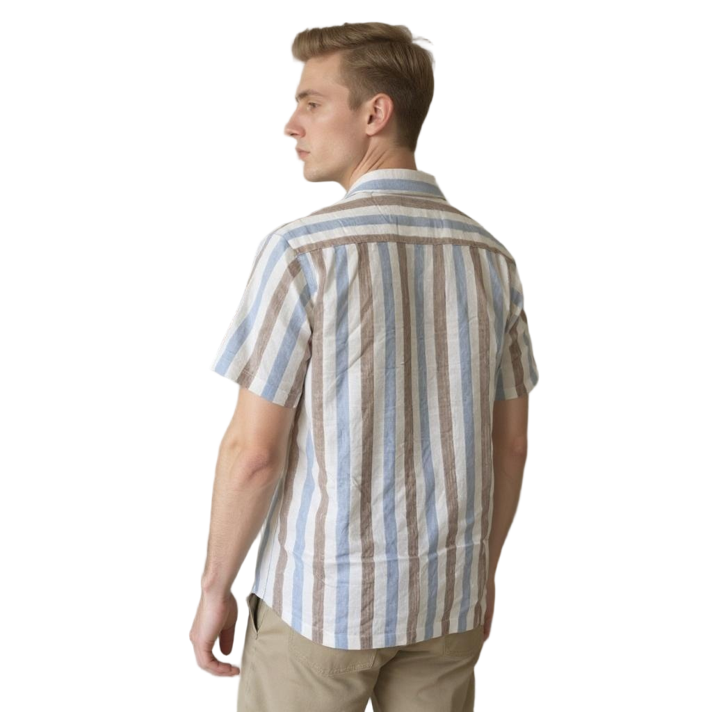 Short Sleeve Striped Shirt
