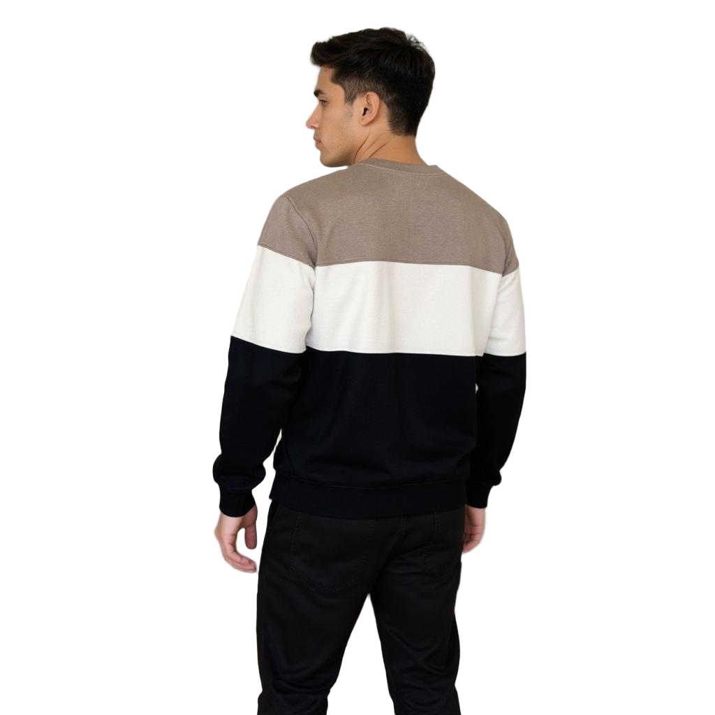 Colour-block Full Sleeve Sweatshirt