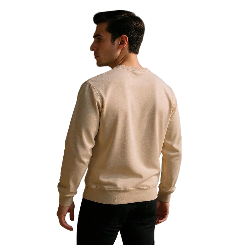 Relaxed Fit Brown Sweatshirt