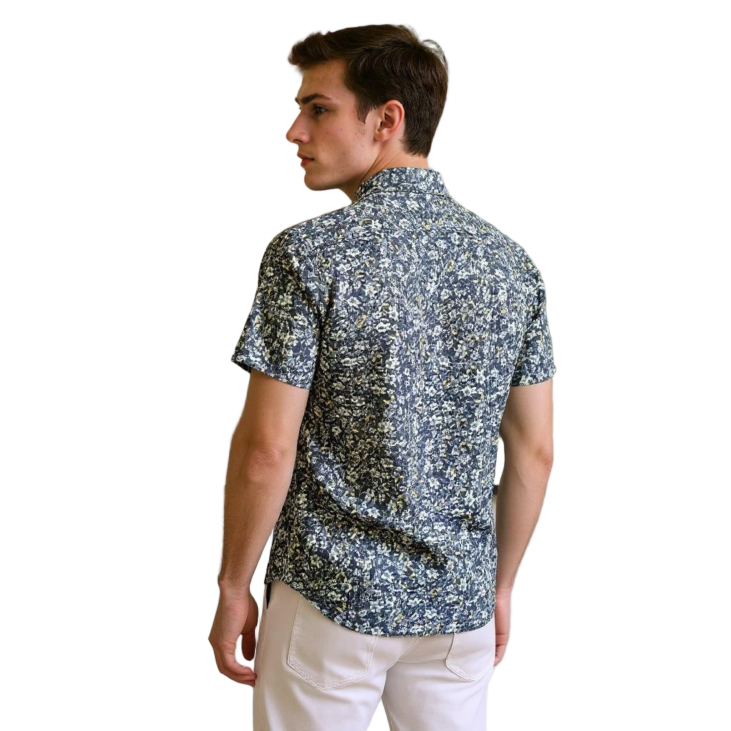 Short Sleeve Casual Printed Shirt