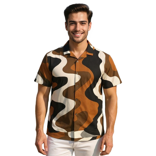 Short Sleeve Printed Shirt
