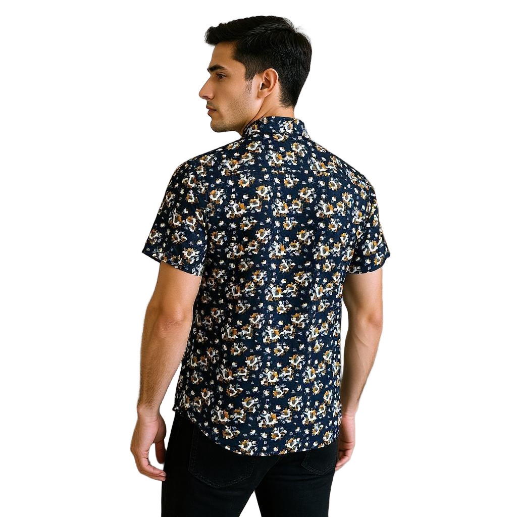 Classic printed half sleeve shirt